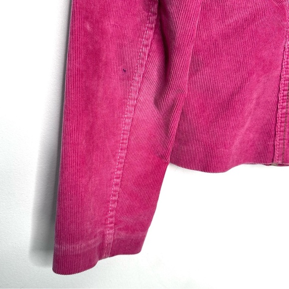 Gap | Stretch Pink 2 Button Corduroy Blazer Y2K Size 2 - Picture 11 of 11
